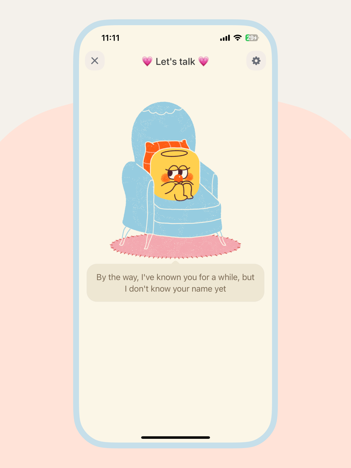 Movement meditation interface